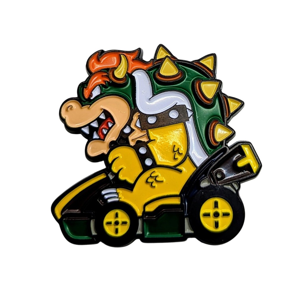 Nintendo PowerA Mario Kart Collector Pins Series 2 King Koopa Bowser